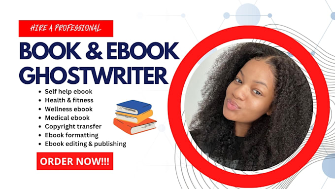 Gig Preview - Self help ebook writer, medical, wellness, health and fitness ebook ghostwriter