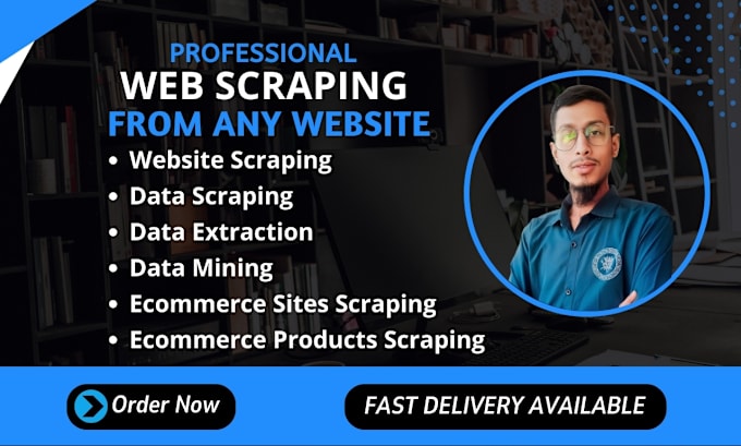 Gig Preview - Be best web scraping, data mining, extraction and data collection expert