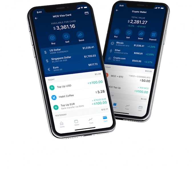 Gig Preview - Exchange wallet app, crypto wallet app, blockchain app, wallet app