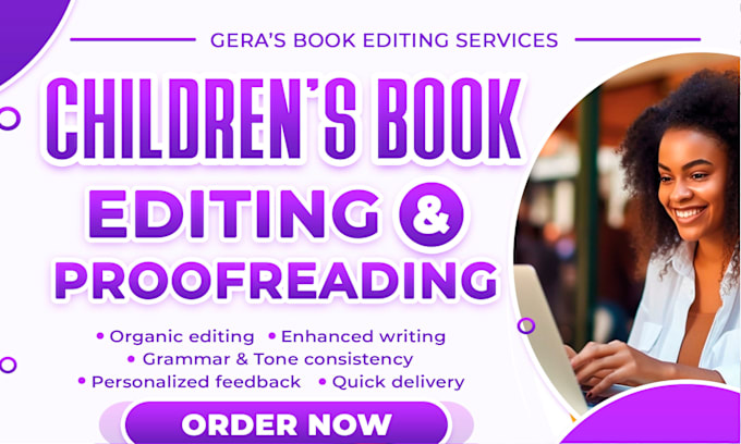 Bestseller - do children book editing and proofreading, book editing formatting, beta reading