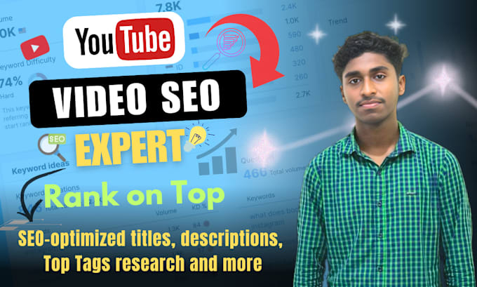 Gig Preview - Optimize the youtube video SEO expert