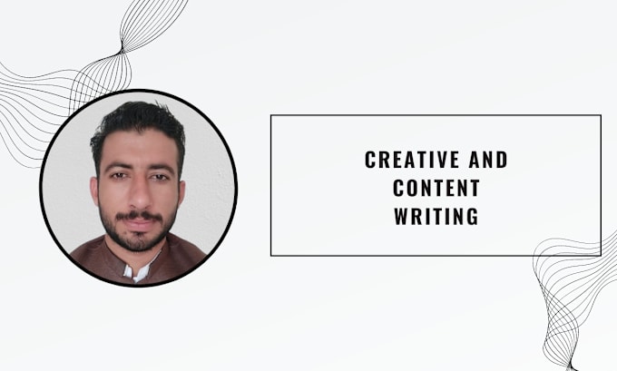 Gig Preview - Creative writing and content writing