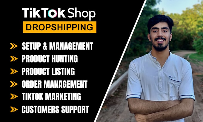 Gig Preview - Set up tiktok shop, manage tiktok shop, tiktok shop ads,