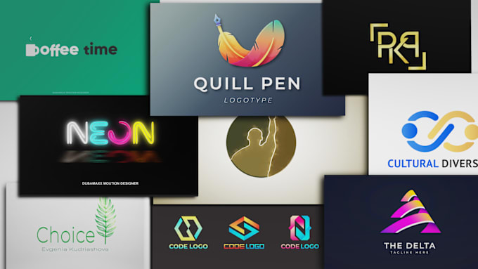 Gig Preview - Professional animated logo design for video clips