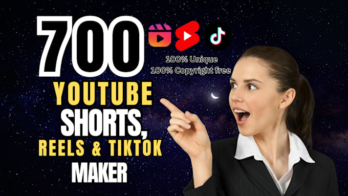 Gig Preview - Make 700 engaging youtube shorts video, viral motivational short videos