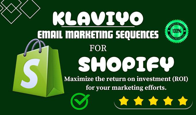 Gig Preview - Setup shopify email marketing flows on klaviyo, sales funnel flows