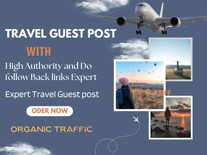 Gig Preview - Publish travel guest post on high da travel blogs