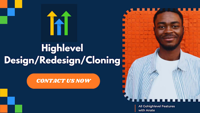 Gig Preview - Design redesign clone a professional gohighlevel website converting sales funnel