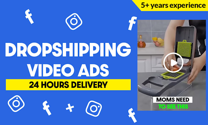 Gig Preview - Create viral dropshipping video ads in 24 hours