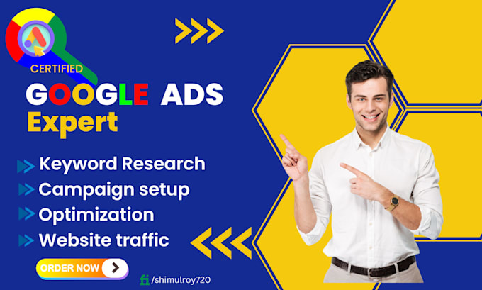 Gig Preview - Setup and manage google adwords and PPC campaign