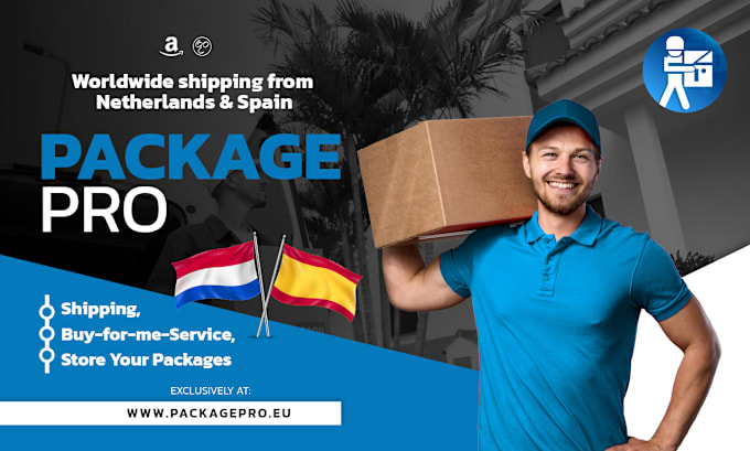 Gig Preview - Help with your package returns in netherlands and spain and reship worldwide