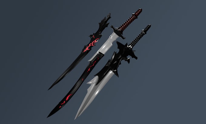 Gig Preview - Do 3d model all types of weapons and props for video games