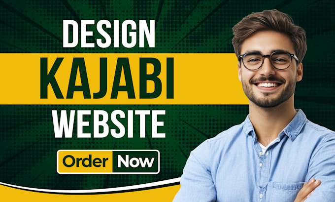 Gig Preview - Build kajabi website, design kajabi sales funnel landing page, online course