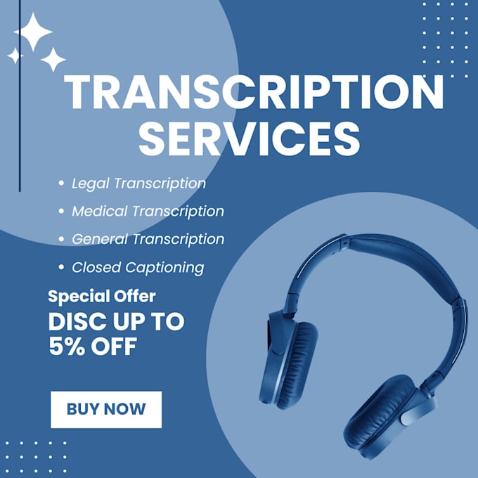 Gig Preview - Do transcription for your files and video captioning