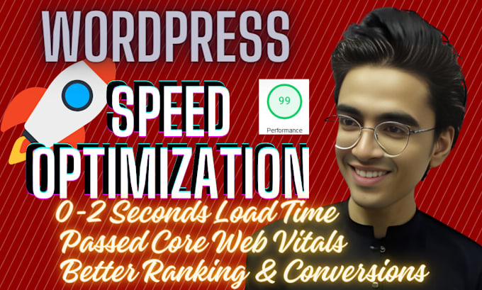 Gig Preview - Be your wordpress website speed optimizer for fast page speed