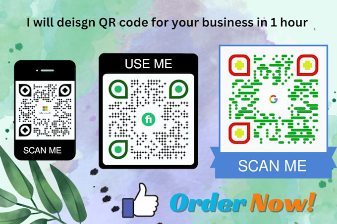 Gig Preview - Design unique professional custom qr code for your business in 1 hour