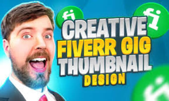 Gig Preview - Craft eye catching thumbnails for your content