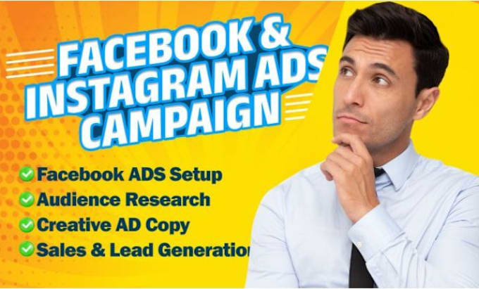 Gig Preview - Create and manage effective facebook ads campaigns