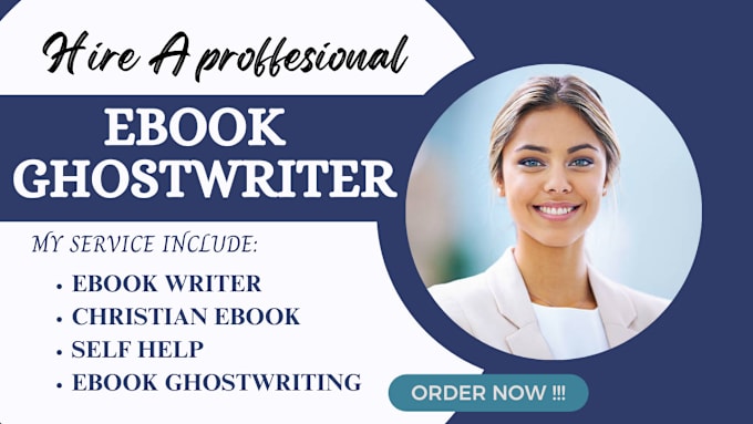 Bestseller - ghostwrite christian ebook self help book ghostwriter ebook writer ghostwriting