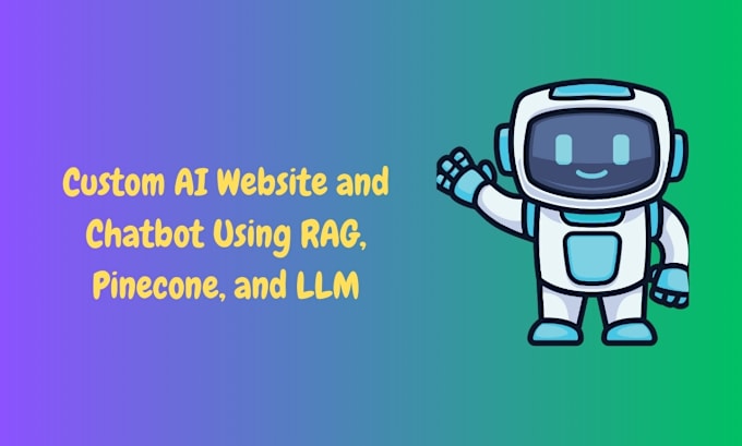 Gig Preview - Build ai website and chatbot to chat with documents