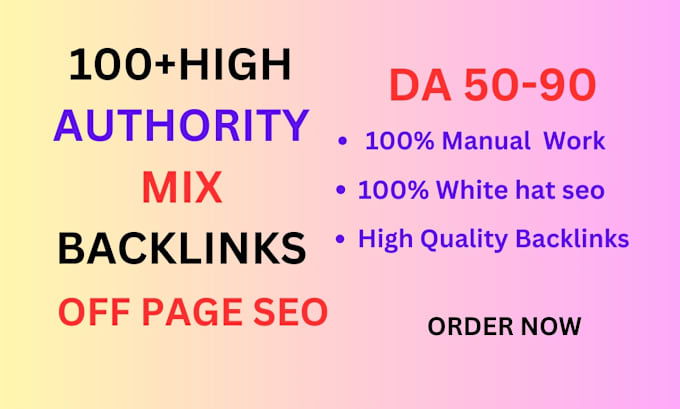 Gig Preview - Do 100 mix backlinks