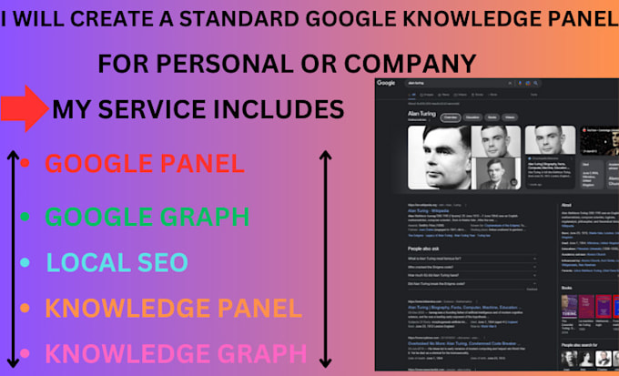 Gig Preview - Create a perfect google knowledge panel or knowledge graph