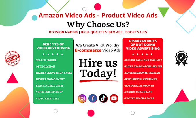 Gig Preview - Create a video ad for your amazon product, dropshipping, aliexpress video ad