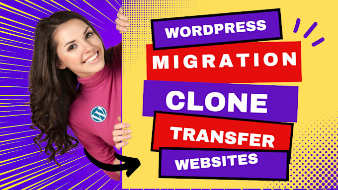 Gig Preview - Backup, migrate, transfer wordpress website in 6 hours