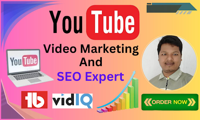 Gig Preview - Do organic best youtube video marketing and video SEO