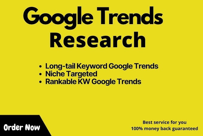 Gig Preview - Do a google trends analysis and find out the winning products