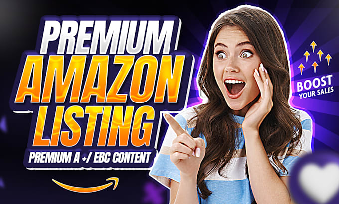 Gig Preview - Provide premium amazon a plus content or amazon ebc design