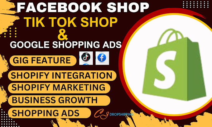 Bestseller - setup facebook meta shop tik tok shop google shopping ads or shopify marketing