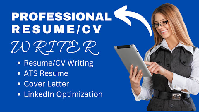 Gig Preview - Make CV cover letter write resume linkedin executive sales federal USA UK update