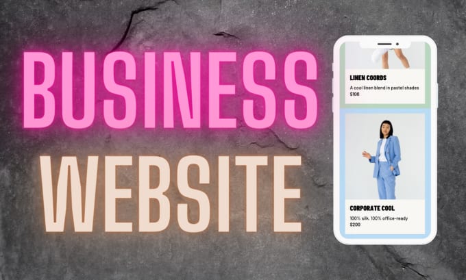 Gig Preview - Create business website with premium features