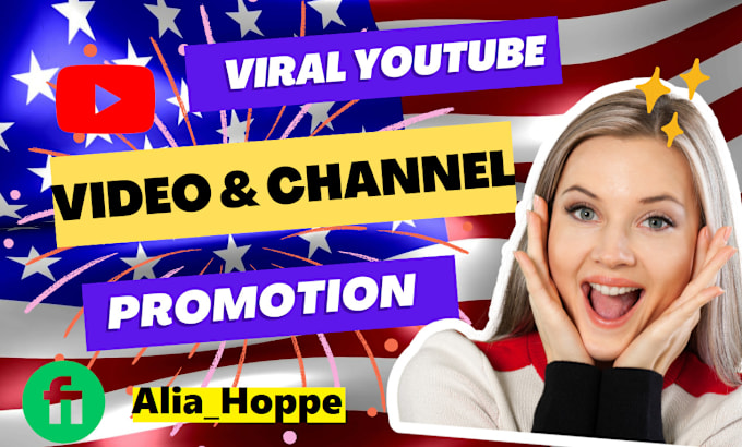 Gig Preview - Do viral organic youtube usa promotion boost channel engagement subs