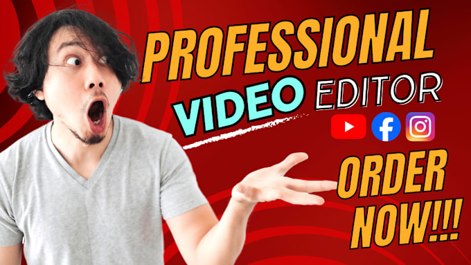 Gig Preview - Do professional video editing for youtube