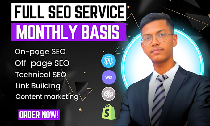 Gig Preview - Provide full semantic SEO service monthly packages