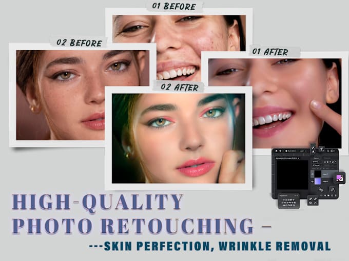 Gig Preview - High quality photo retouching and photo editing services