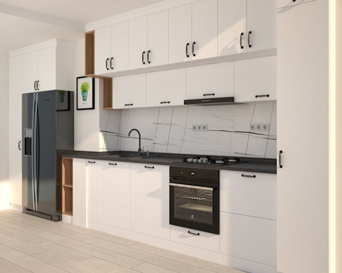 Gig Preview - Create yout kitchen design, project and render