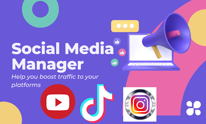 Gig Preview - Be your social media manager