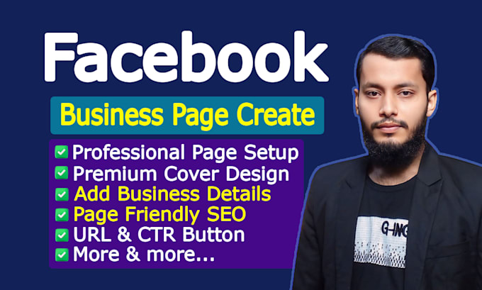 Gig Preview - Create and setup facebook business page, instagram account