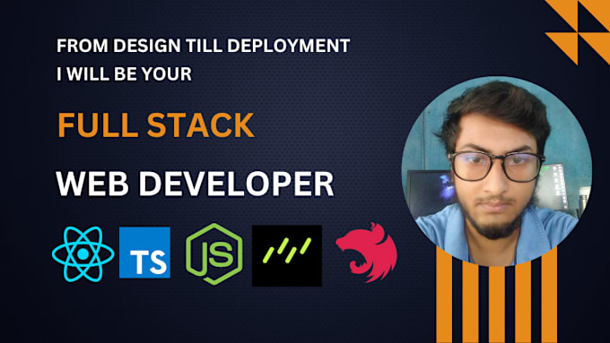 Bestseller - be your full stack web app software developer in react, nextjs and nodejs