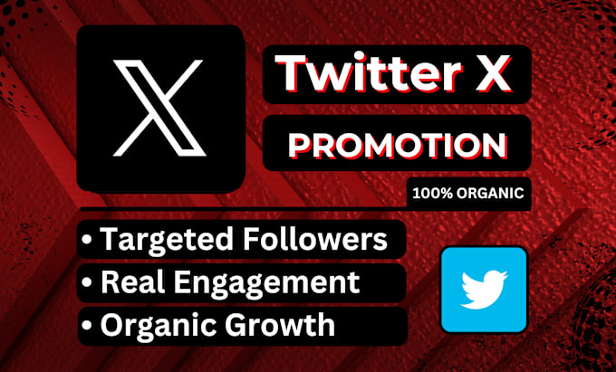 Gig Preview - Boost and grow your twitter x followers organically