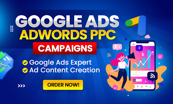 Gig Preview - Setup your google ads adwords PPC campaigns