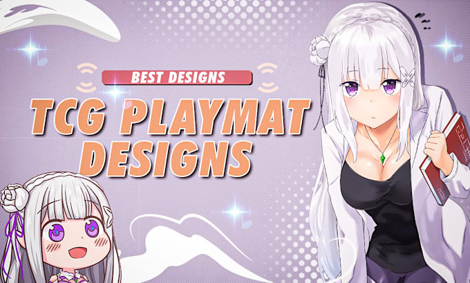 Bestseller - create an amazing tcg playmat design for you