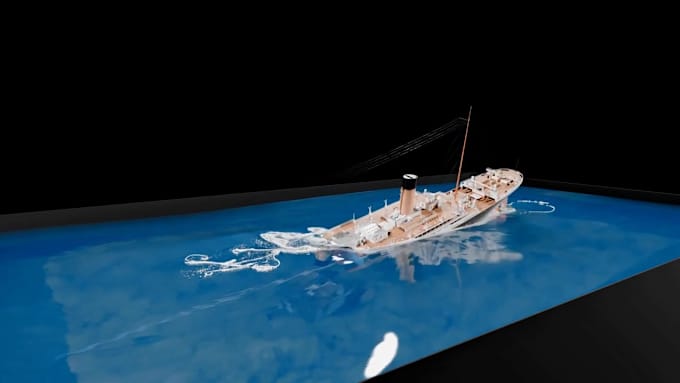 Gig Preview - Create a 3d water simulation, 3d water simulation modelling and realistic