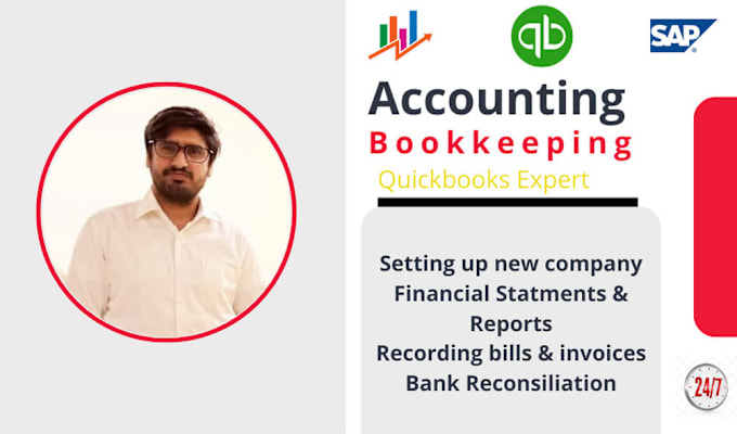 Gig Preview - Do accounting, bookkeeping using quickbook online