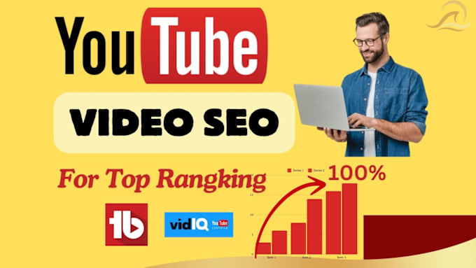 Gig Preview - Be your youtube video seo expert with vidiq and tubebuddy