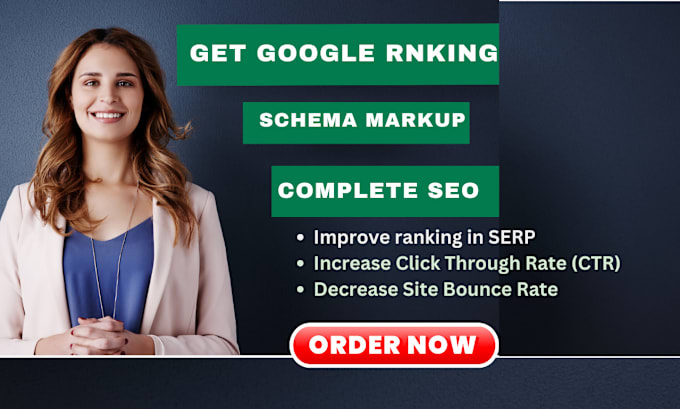 Gig Preview - Boost visibility with star rating schema markup for rich snippets