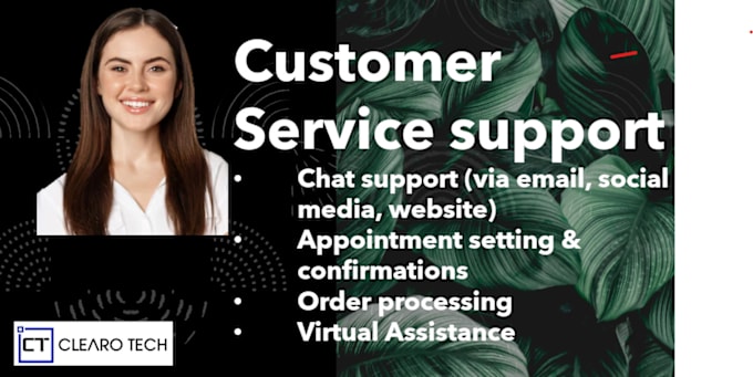 Gig Preview - Provide you with exceptional customer service support